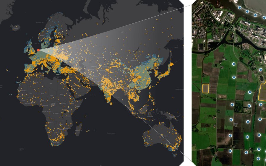 Global Renewables Watch map